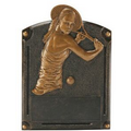 Tennis, F - Legends of Fame Resins - 8" x 6"